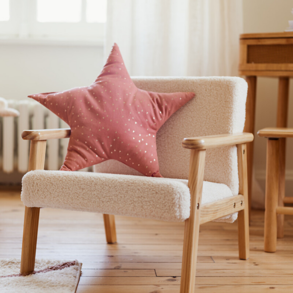 fauteuil enfant à bouclette