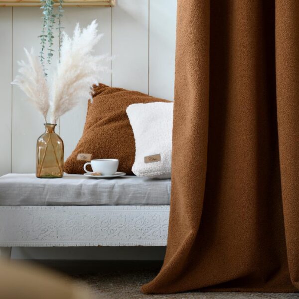 rideau bouclette chambre cocooning