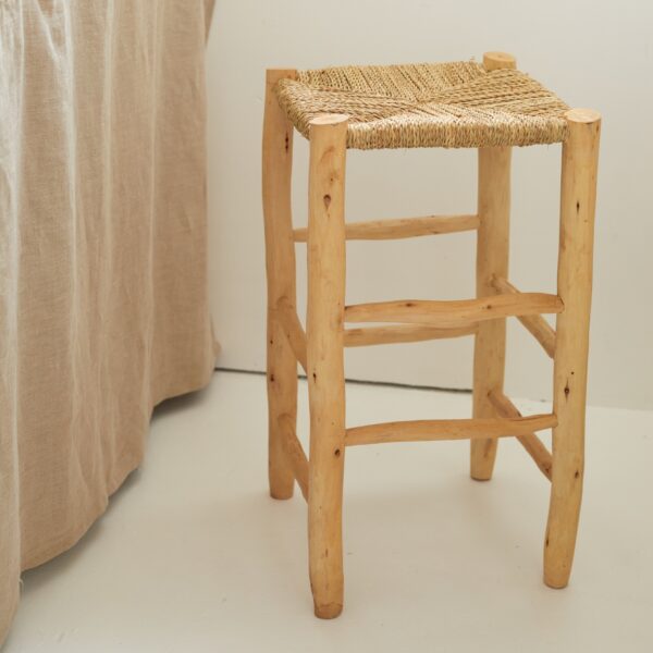 tabouret de bar en bois 