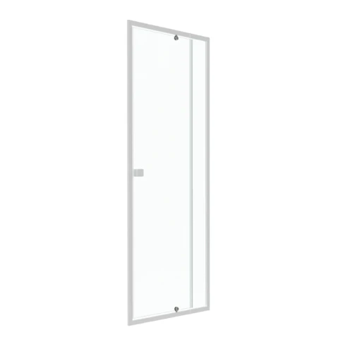 Porte de douche pivotante minimaliste extensible