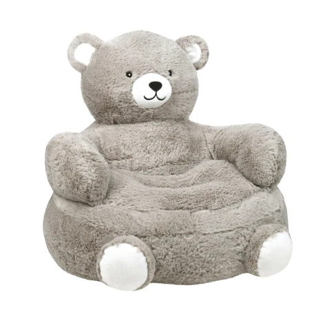 Pouf peluche ours enfant