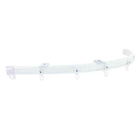 Rail flexible en métal 2 m  Blanc