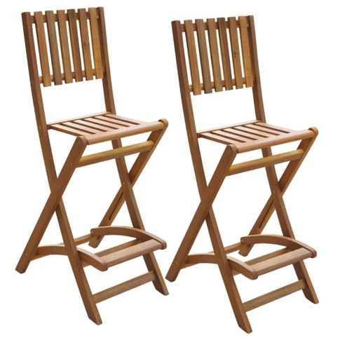 Lot de 4 galettes de chaise matelassées - 38 x 38 cm - beige - Conforama