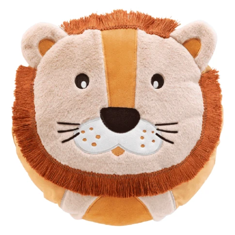 Coussin lion pour enfant