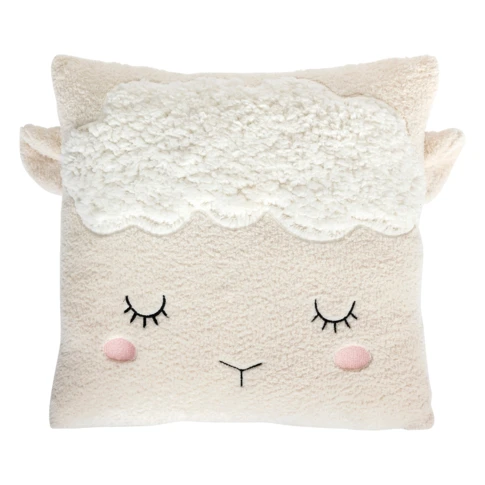 Coussin tête de mouton enfant