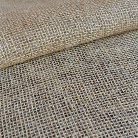 Tissu toile de jute ajourée 180g/m2