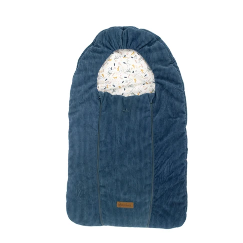 Warmer Baby-Wickelsack aus Cord