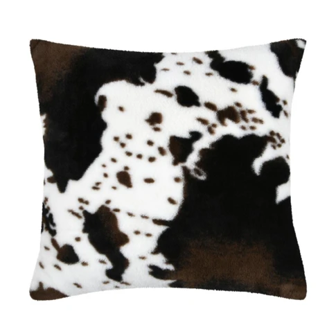 Coussin carré peau de vache