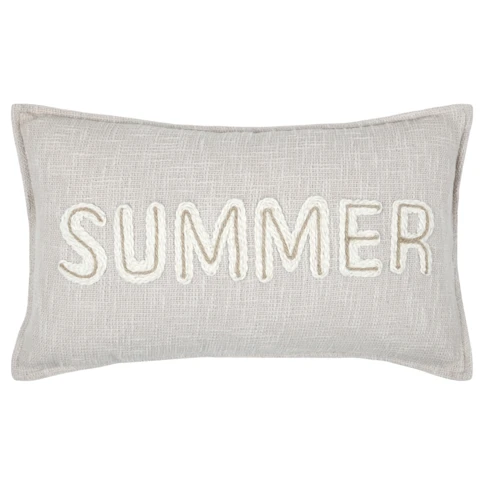 Coussin coton naturel SUMMER