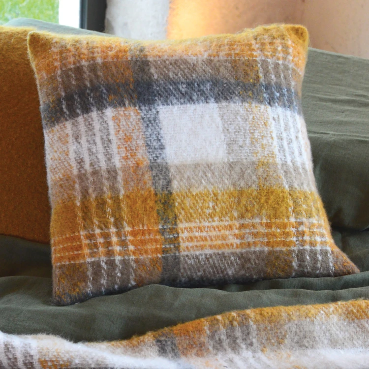 Housse de Coussin tartan Ecossais