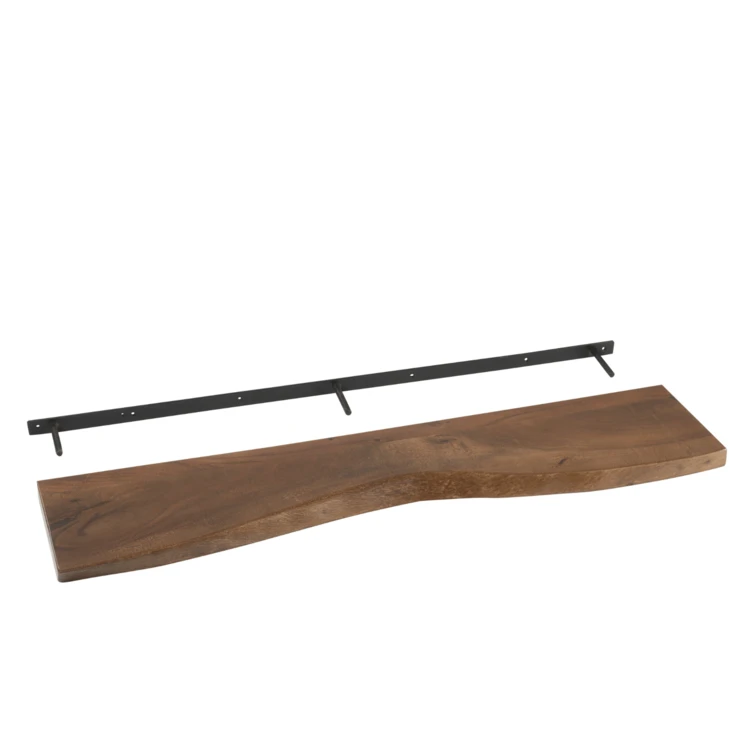 Tabla de pared de acacia oscura J-Line