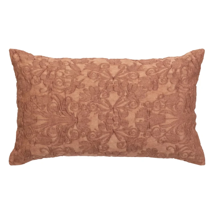 Coussin jacquard style cottage