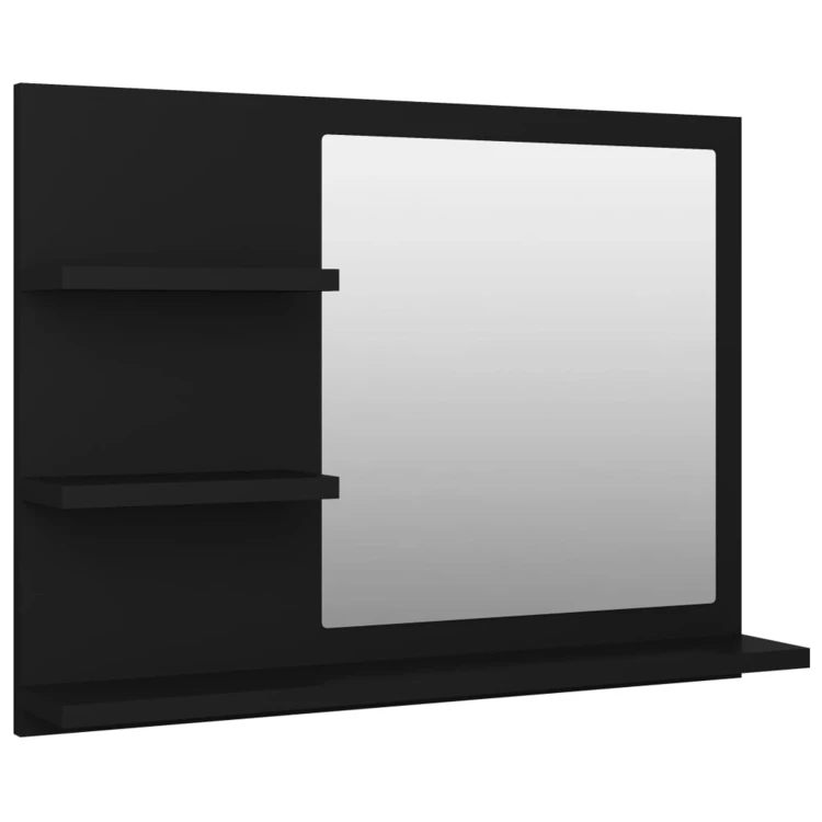 Miroir de salle de bain avec rangements