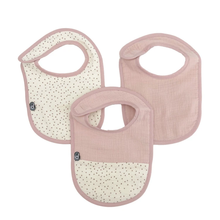 Lot de 3 bavoirs bébé