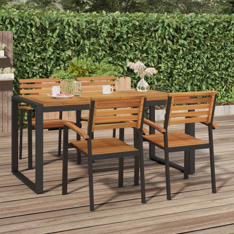 Table de jardin en acacia outdoor