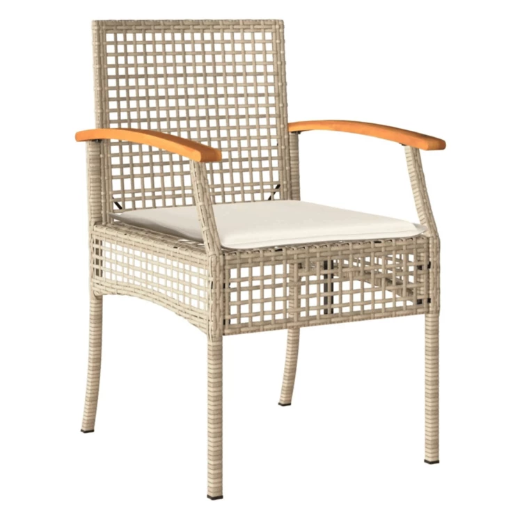 Garten Lounge Set 4-teilig aus Polyrattan