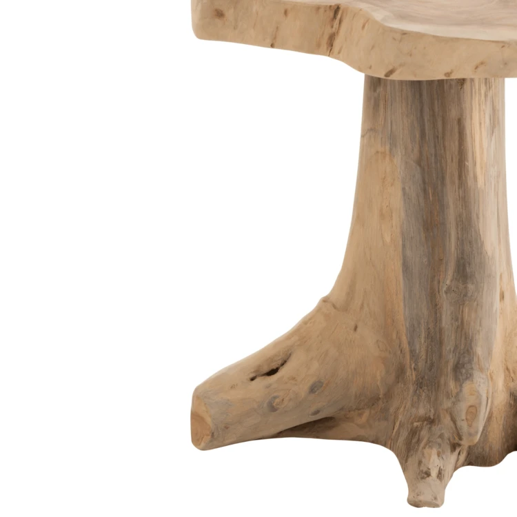 Table basse en bois naturel