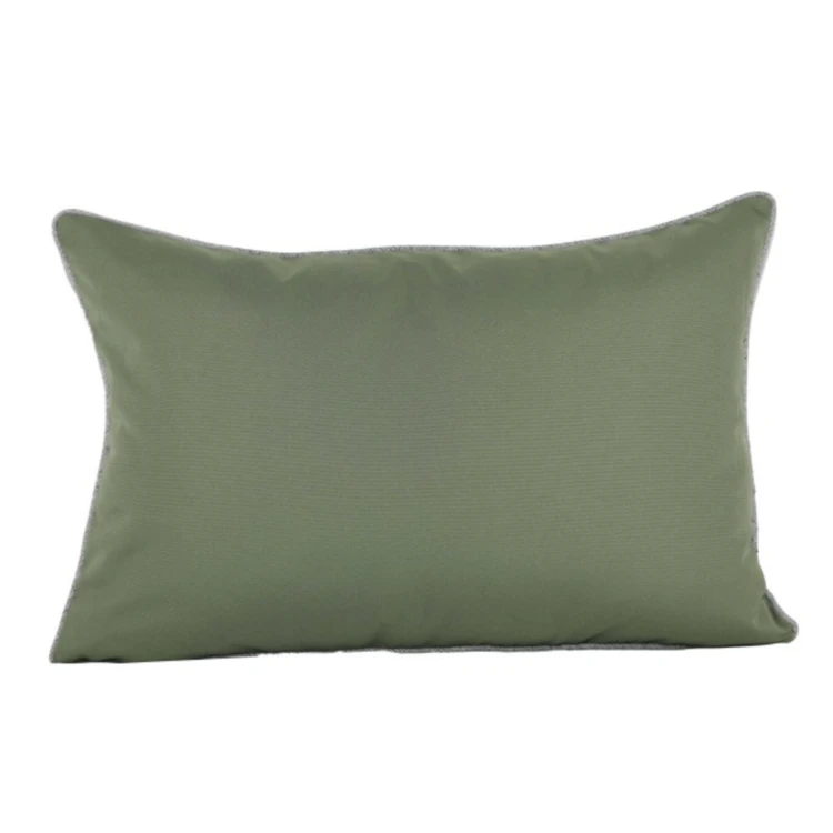 Coussin rectangle uni extérieur