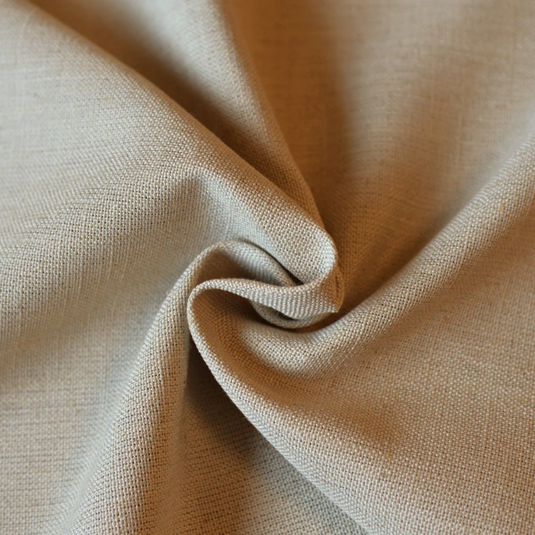 Uni-Stoff aus Poly-Linen