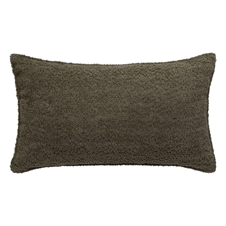 Coussin déhoussable bouclette rectangle