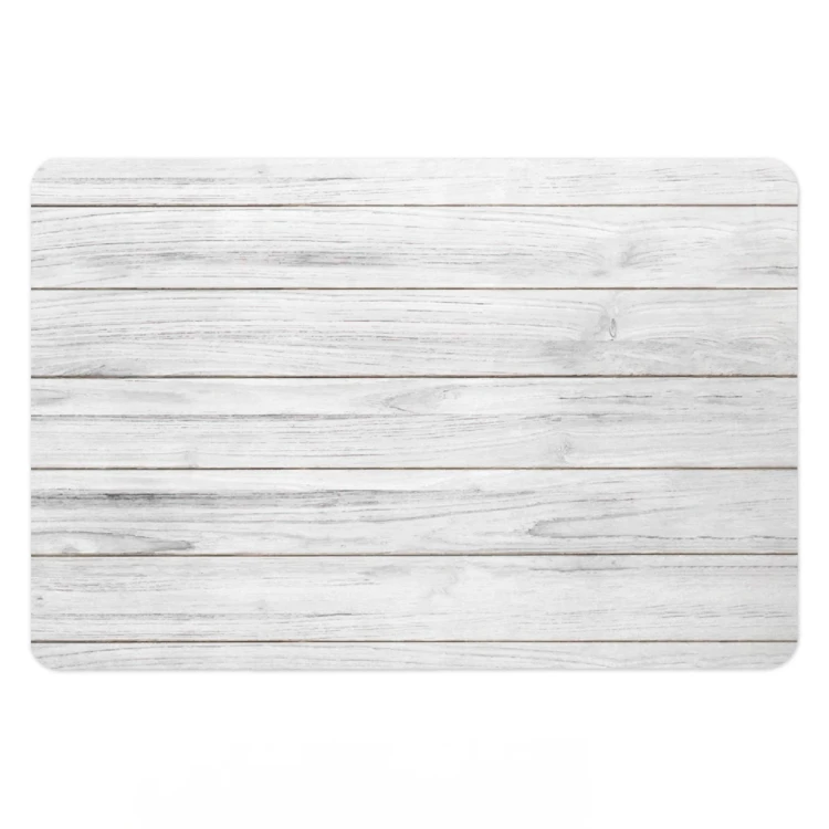 Tapis de Bain Agave Effet Bois