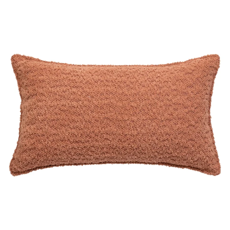 Coussin déhoussable bouclette rectangle