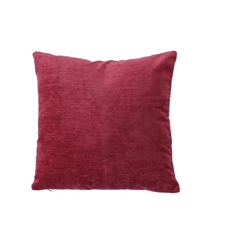 Coussin déhoussable en velours