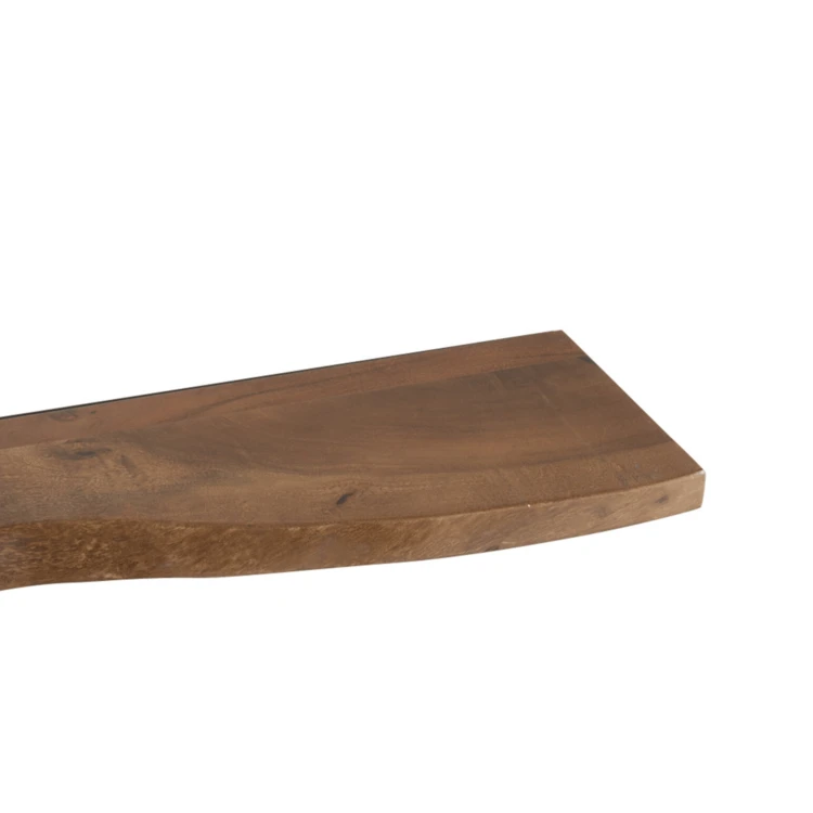 Tabla de pared de acacia oscura J-Line