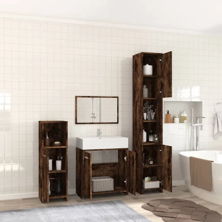 Conjunto de Muebles de Baño de 4 Piezas