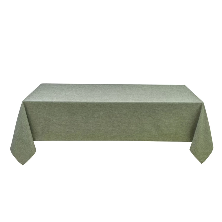 Mantel rectangular, recubierto y antimanchas