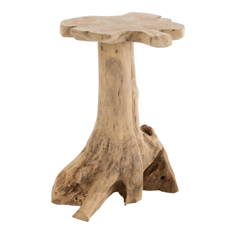 Table basse en bois naturel