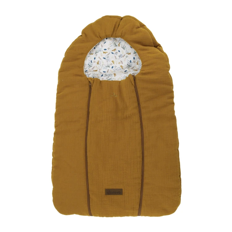 Warmer Baby-Wickelsack aus Baumwoll-Gaze