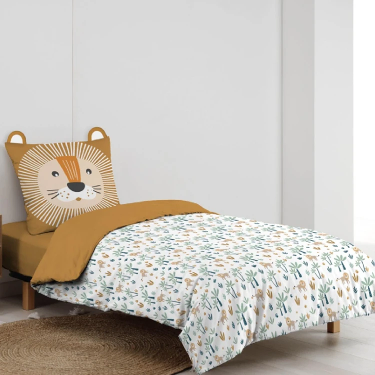 Juego de cama reversible de 2 piezas Lion