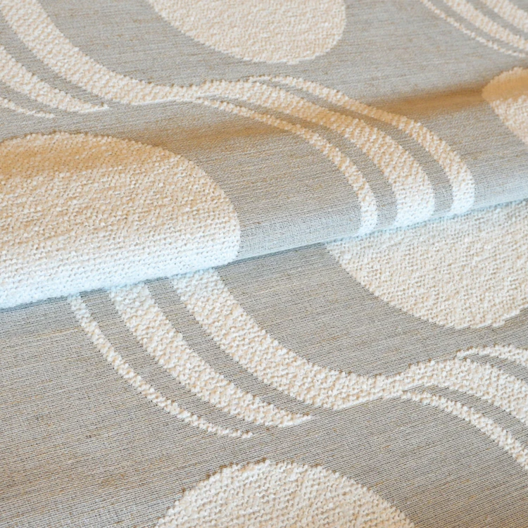 Tissu motif cercle