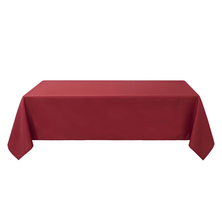 Nappe rectangulaire enduite et anti tache