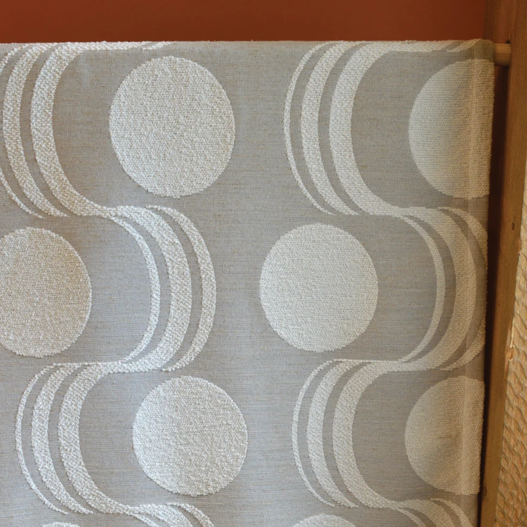 Tissu motif cercle