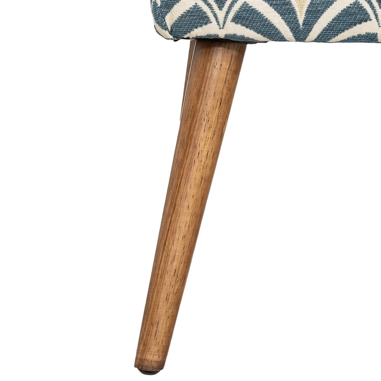 Tabouret d'appoint avec motifs jacquard