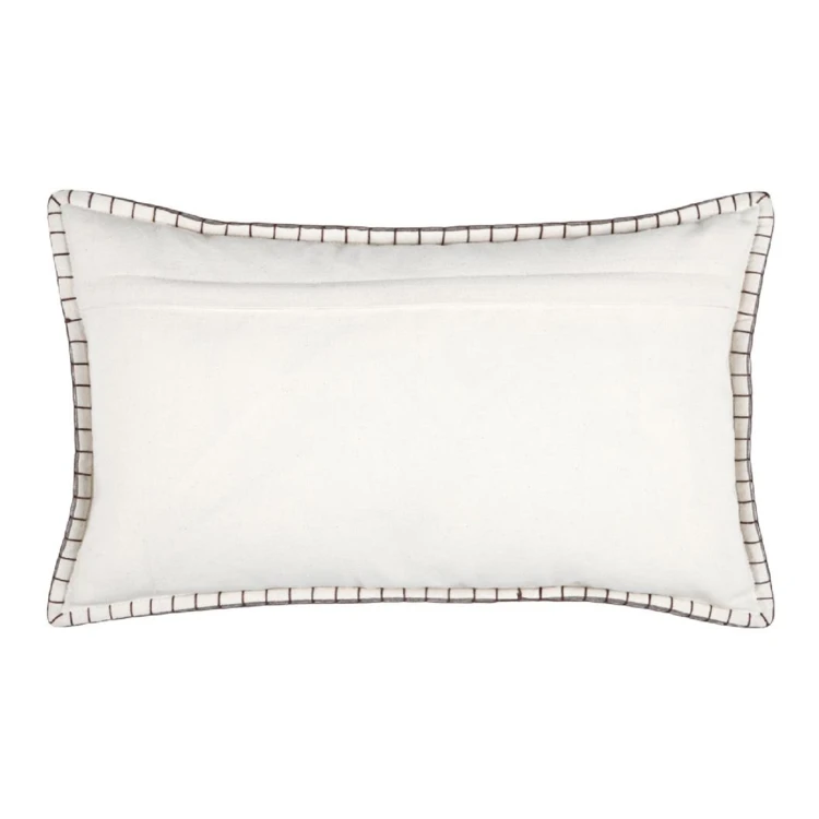 Coussin "WINTER" en velours de coton