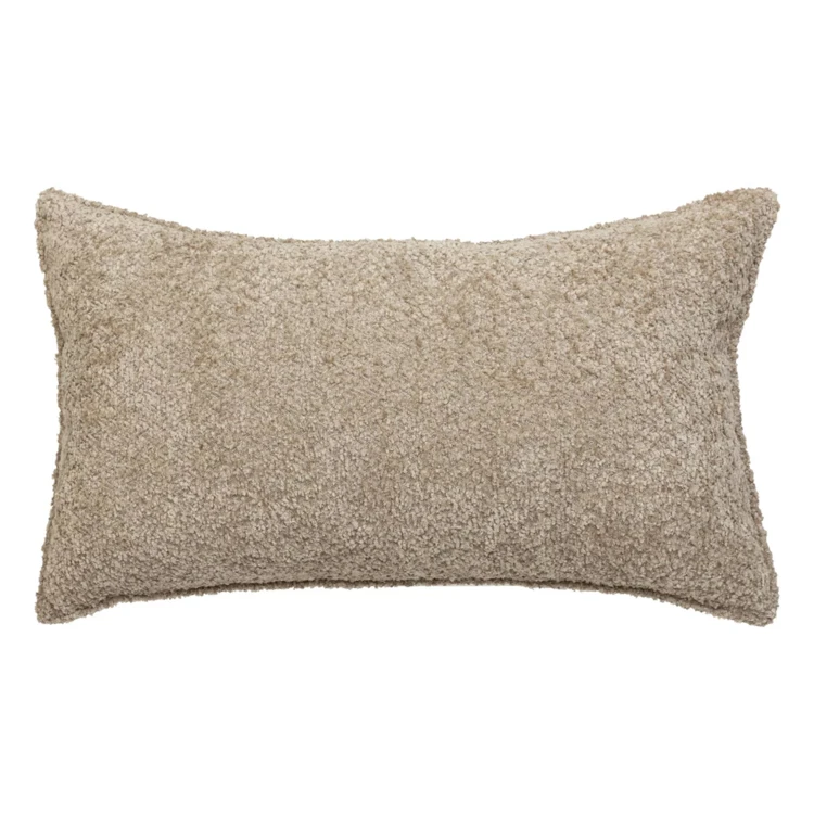 Coussin déhoussable bouclette rectangle