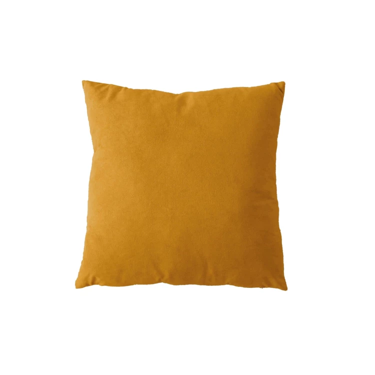 Coussin dehoussable en velours