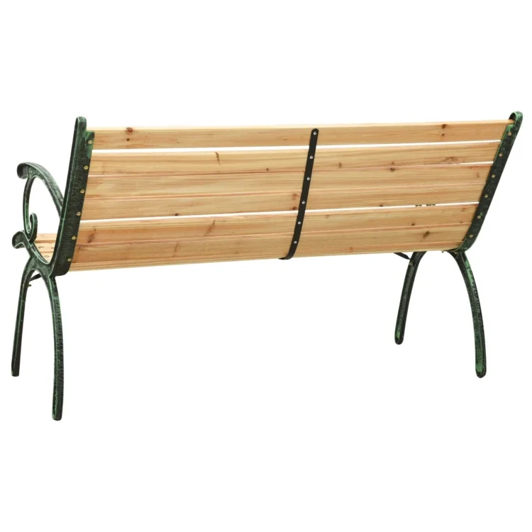 Banc en fonte et bois