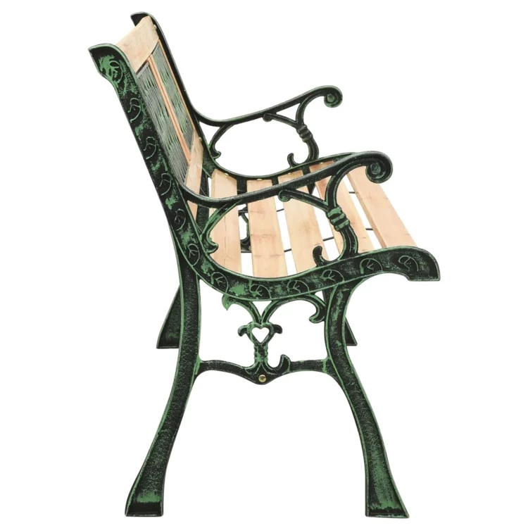 Banc de jardin style vintage