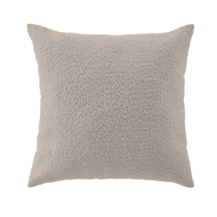 Housse de coussin bouclette