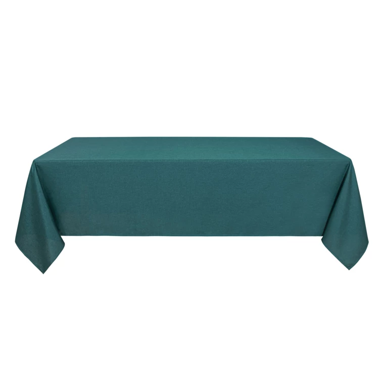 Mantel rectangular, recubierto y antimanchas