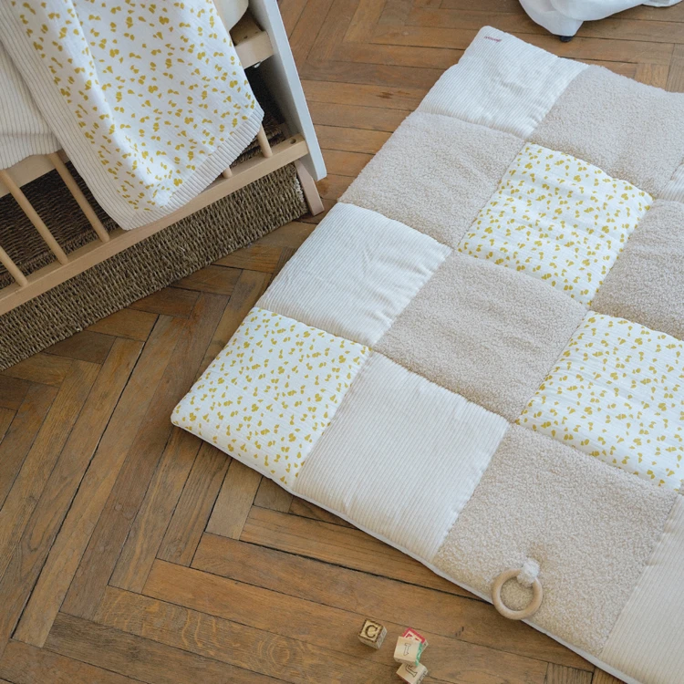 Tapis de parc d'éveil patchwork pour bébé