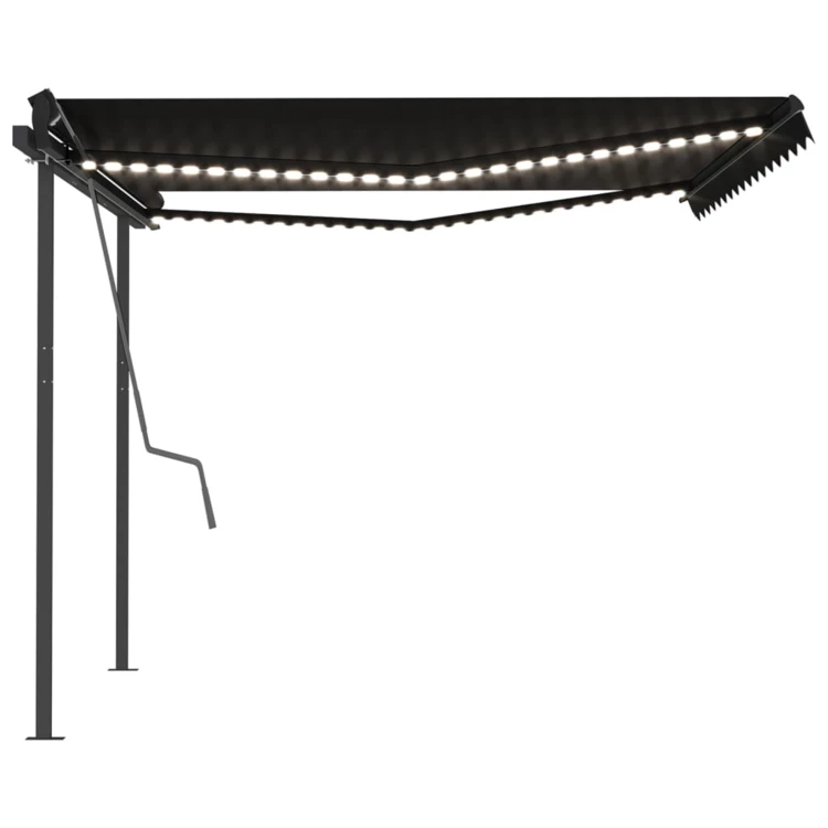 Toldo automático con sensor de viento y LED