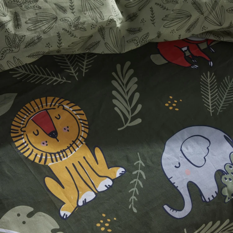 Parure de lit enfant jungle