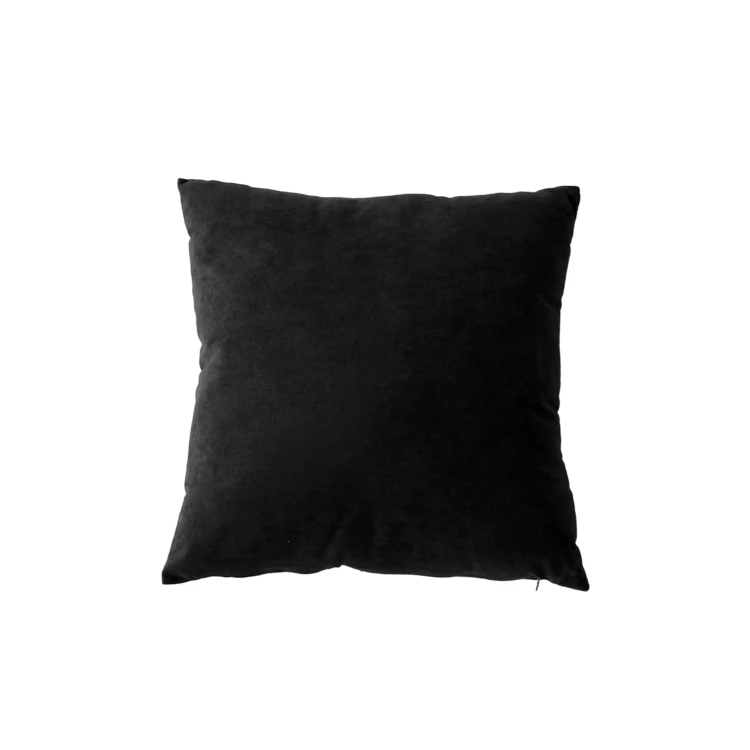 Coussin dehoussable en velours