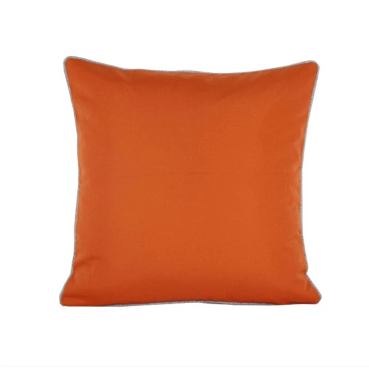 Coussin carré extérieur uni