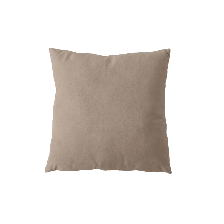 Coussin dehoussable en velours